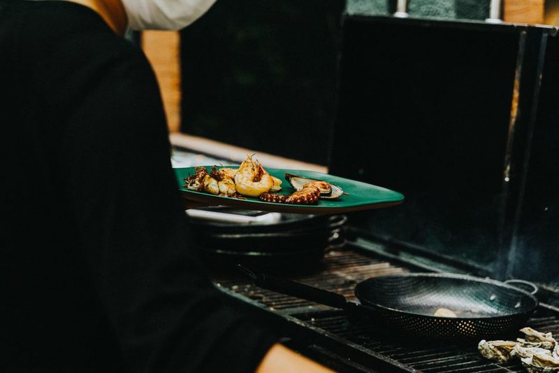 Pulpo a la brasa